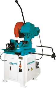 High Production Cold Saw - #FHC350P; 14'' Blade Size; 2/3HP, 3PH, 230V Motor - Caliber Tooling