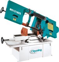 Horizontal Mitre Bandsaw - #MS1218VS; 12'' Capacity; 2HP, 3PH, 230/460V Motor - Caliber Tooling