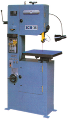 Vertical Bandsaw - #KB363; 8 x 14'' Capacity; 1HP, 3PH, 220V Motor - Caliber Tooling