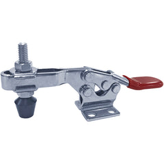 850 lbs High Open Bar Flanged Base Horizontal Hold-Down Clamp Stainless Steel - Caliber Tooling