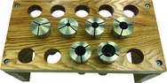 R8 Round Collet Set - 1/8 to 3/4 x 8ths - Caliber Tooling