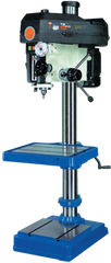 Square Table Floor Model Drill Press - Model Number RF400HSR8 - 16'' Swing; 1-1/2HP, 3PH, 220/440V Motor - Caliber Tooling