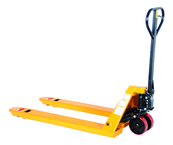 Pallet Truck - #PM52748Y - Yellow - 5500 lb Load Capacity - Caliber Tooling