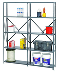 36"W x 24"D 22 GA Shelf, 750 lbs Capacity - Caliber Tooling