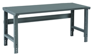 72 x 30 x 33-1/2" - Steel Bench Top Work Bench - Caliber Tooling