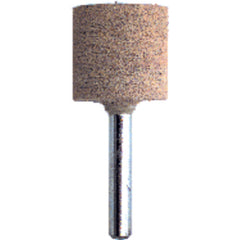 1/8″ × 1 1/2″ Shank-1/2″ × 1/2″ - W185 - Cotton Reinforced Aluminum Oxide Mounted Point - Caliber Tooling