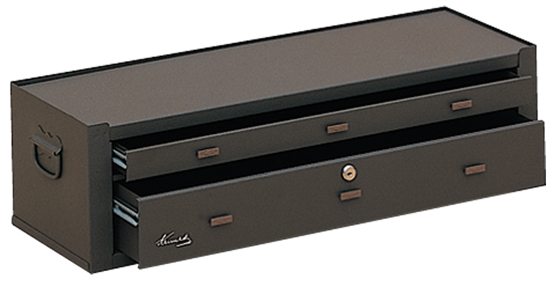 2-Drawer Add-On Base - Model No.MC28B Brown 7.88H x 9.63D x 28.13''W - Caliber Tooling