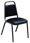 Standard Stack Chair -- 3/4" Square 19-Gauge Steel Tubing/Non-marring Plastic Glides - Caliber Tooling