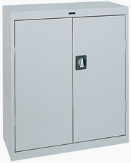 36 x 18 x 42" (Light Gray) - Counter Height Cabinet with Doors - Caliber Tooling