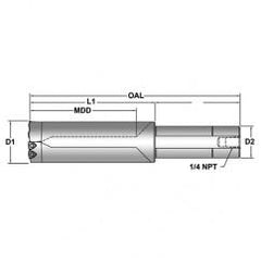 SP54X25-200L Revolution Drill Holder - Caliber Tooling