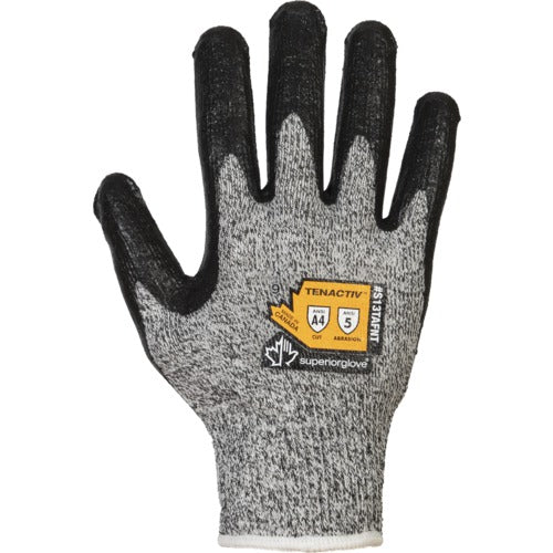 Long-lasting cut-resistant gloves with a strong grip