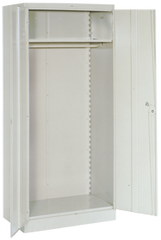 36 x 18 x 78'' (Dove Gray or Putty) - Wardrobe Cabinet - Caliber Tooling