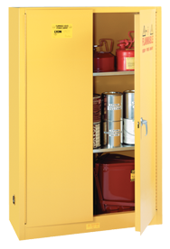 Flammable Liqiuds Storage Cabinet - #5444N 43 x 18 x 65'' (3 Shelves) - Caliber Tooling