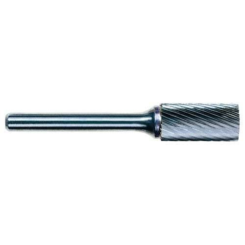 2.4mm EdgeHog Cyl Flat End Miniature Carbide Bur SA-42M-D Std Alt Diamond (Double) - Caliber Tooling