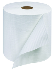 800' Universal Roll Towels White - Caliber Tooling