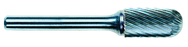 12mm EdgeHog Cylindrical Radius End Carbide Bur SC-5MZ-D Standard Alt Diamond (Double) - Caliber Tooling