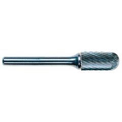 3mm EdgeHog Cyl Radius End Miniature Carbide Bur SC-42M-D Std Alt Diamond (Double) - Caliber Tooling