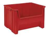 19 x 15-1/4 x 12'' - Red Stak-N-Store Bin - Caliber Tooling