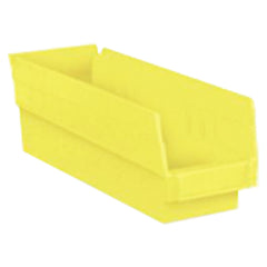 4 1/8″ × 23 5/8″ × 4″ - Yellow Economy Shelf Bin - Caliber Tooling