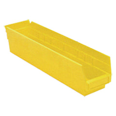 4 1/8″ × 17 7/8″ × 4″ - Yellow Economy Shelf Bin - Caliber Tooling