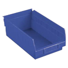 8 3/8″ × 17 7/8″ × 4″ - Blue Economy Shelf Bin - Caliber Tooling