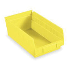 8 3/8″ × 17 7/8″ × 4″ - Yellow Economy Shelf Bin - Caliber Tooling