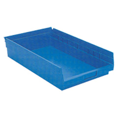 11 1/8″ × 17 7/8″ × 4″ - Blue Economy Shelf Bin - Caliber Tooling