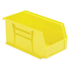 4 1/8″ × 7 3/8″ × 3″ - Yellow Hanging or Stackable Bin - Caliber Tooling