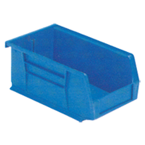 4 1/8″ × 7 3/8″ × 3″ - Blue Hanging or Stackable Bin - Caliber Tooling