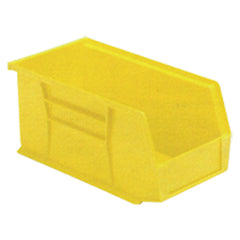 5 1/2″ × 10 7/8″ × 5″ - Yellow Hanging or Stackable Bin - Caliber Tooling