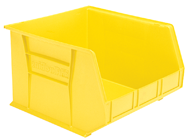 16-1/2 x 18 x 11'' - Yellow Hanging or Stackable Bin - Caliber Tooling