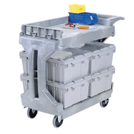Small Pro Tool Storage Cart - #30930G Gray - Caliber Tooling
