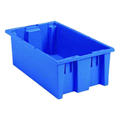 18″ × 11″ × 6″ - Blue - Nest Stack Tote Box - Caliber Tooling