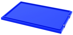 Blue Lid for use with Akro Nest-Stack Tote 35-300 - Caliber Tooling