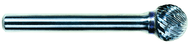 11mm EdgeHog Spherical Carbide Bur SD-4M-D Standard Alt Diamond (Double) - Caliber Tooling