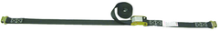 Load Binder - 1" x 10' - Flat Hook Ratchet Buckle Style - Caliber Tooling