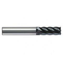 16mm Dia. - 92mm OAL - Uncoated - Solid Carbide - High Spiral End Mill - 4 FL - Caliber Tooling