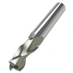 1/2" Dia. - 5/8" LOC - 2-1/2" OAL - 3 FL Carbide S/E HP End Mill-AlTiN - Caliber Tooling