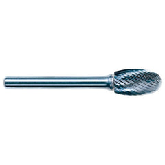 6.4mm EdgeHog Elliptical Miniature Carbide Bur SE-51M-D Std Alt. Diamond(Double) - Caliber Tooling