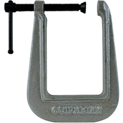 Deep Reach Carriage C-Clamp; 2″ Maximum Opening; 3 1/2″ Throat Depth - Caliber Tooling