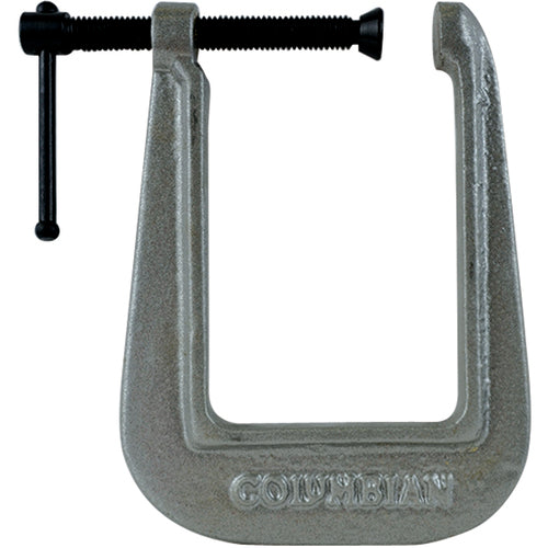 Deep Reach Carriage C-Clamp; 3″ Maximum Opening; 4 1/2″ Throat Depth - Caliber Tooling