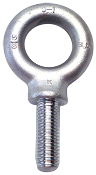 304 Stainless Eye Bolt - 5/8-11 Thread, 1-3/8'' Eye Dia. - Caliber Tooling