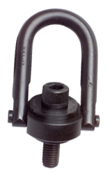 Hoist Ring - 1/2-13; 1.07'' Thread Length; 2500 lb Rating Load; 3.77'' OAL - Caliber Tooling