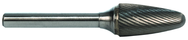 5/8 EdgeHog Tree Shape Radius End Carbide Bur SF-6 Standard Alt Diamond (Double) - Caliber Tooling