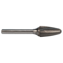 3mm EdgeHog Tre Shape Radius End Miniature Carbide Bur SF-41M-D Std Alt Diamond (Double) - Caliber Tooling