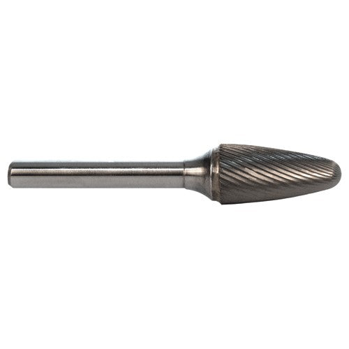 3mm EdgeHog Tre Shape Radius End Miniature Carbide Bur SF-42L76M 76mm OAL Standard - Caliber Tooling