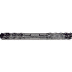 Clamping Stud for T-Slot Work - M16-2.00 Thread Size, 200 mm Overall Length - Caliber Tooling