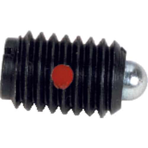 End Force Spring Plunger-Short - 1.5 lbs Initial End Force, 5 lbs Final End Force (3/8″–16 Thread) - Caliber Tooling