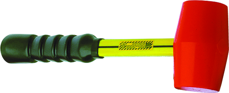 Bessey Non-Mar Urethane Hammer -- 22 oz; Fiberglass Handle - Caliber Tooling