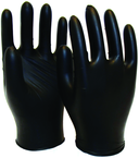 5 Mil Black Powder Free Nitrile Gloves - Size XX-Large (case of 9 boxes of 100 gloves) - Caliber Tooling